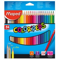 Colores Maped Triang (24pz)