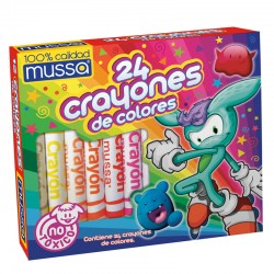 Crayones Musa Gruesos ( 24...