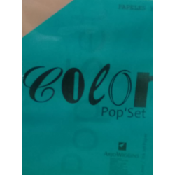 Paquete De Hojas Color Pop...